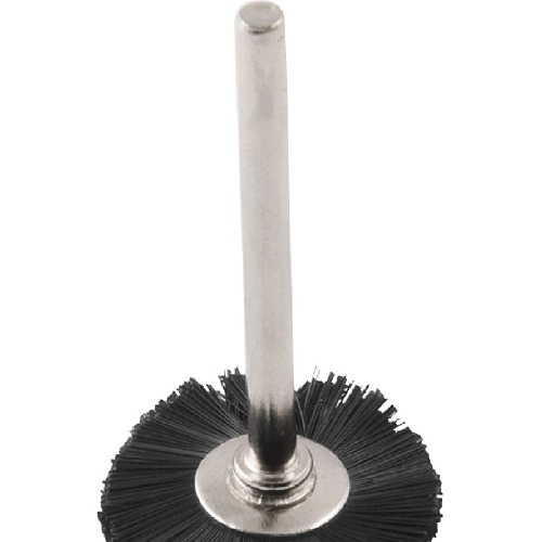 Escova circular com haste para microrret�fica em nylon 20 mm
