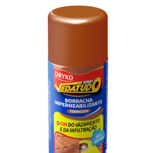 Borracha l�quida impermeabilizante spray 400 ml - Vedatudo