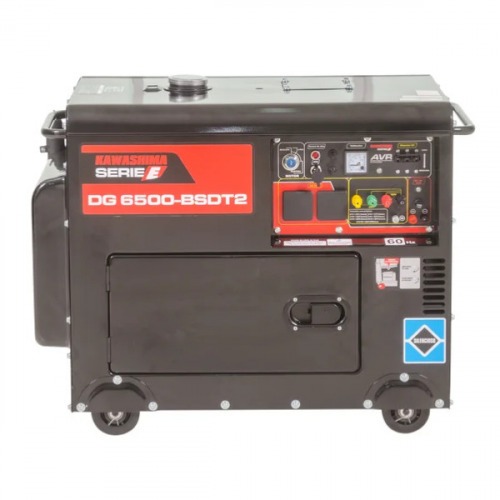 Gerador de energia 6,5 Kva a diesel partida elétrica trifásico 220V - DG 6500-BSDT2 Gerador de energia 6,5 Kva a diesel partida elétrica trifásico 220V - DG 6500-BSDT2