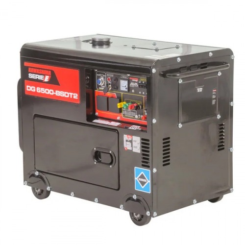 Gerador de energia 6,5 Kva a diesel partida elétrica trifásico 220V - DG 6500-BSDT2 Gerador de energia 6,5 Kva a diesel partida elétrica trifásico 220V - DG 6500-BSDT2