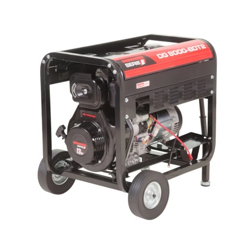 Gerador de energia 8,0 Kva a diesel partida elétrica trifásico 220V - DG 8000-BSDT2 Gerador de energia 8,0 Kva a diesel partida elétrica trifásico 220V - DG 8000-BSDT2