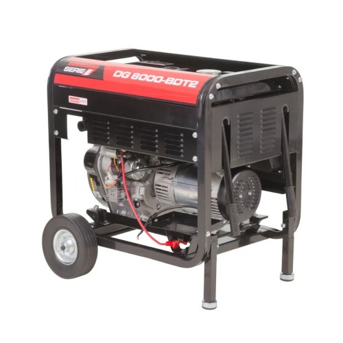 Gerador de energia 8,0 Kva a diesel partida elétrica trifásico 220V - DG 8000-BSDT2 Gerador de energia 8,0 Kva a diesel partida elétrica trifásico 220V - DG 8000-BSDT2