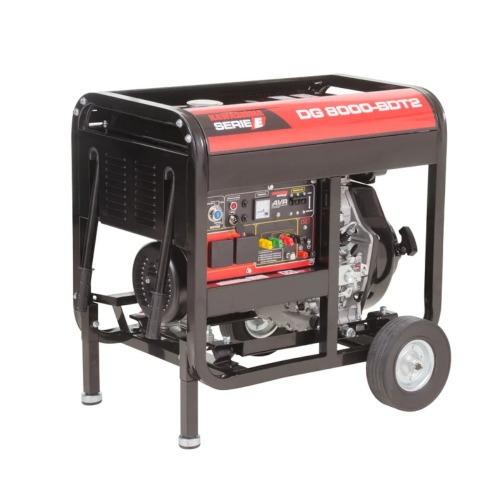 Gerador de energia 8,0 Kva a diesel partida elétrica trifásico 220V - DG 8000-BSDT2 Gerador de energia 8,0 Kva a diesel partida elétrica trifásico 220V - DG 8000-BSDT2