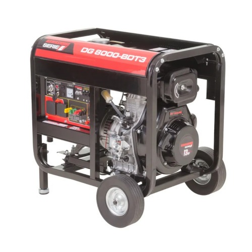 Gerador de energia 8Kva a diesel partida el�trica trif�sico 380V - DG 8000-BDT3