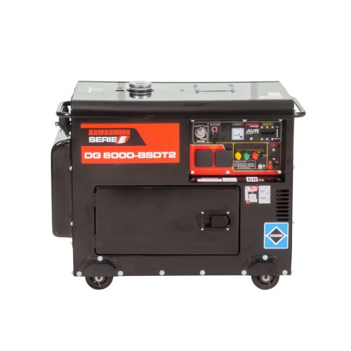 Gerador de energia 8,0 Kva a diesel partida el�trica trif�sico 220V - DG 8000-BSDT2