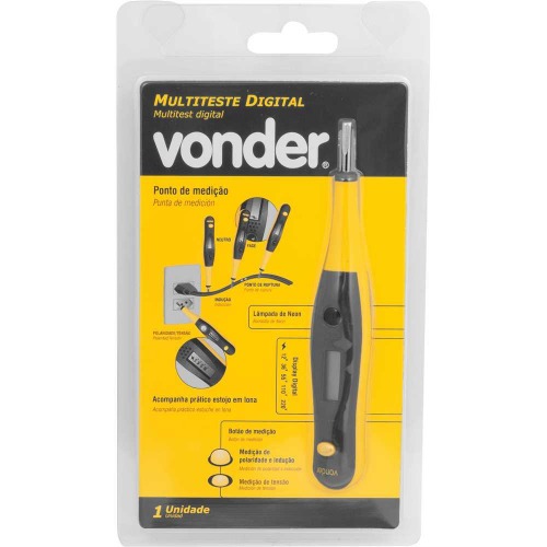 Multiteste digital de voltagem / verifica��o de polaridade