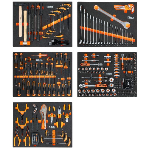 Jogo de ferramentas bandeja com espuma EVA 268 pe�as para RSC24 - KIT/PRM2
