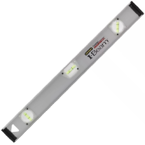 N�vel de alum�nio 24'(610 mm) base magn�tica 2 bolhas I-Beam