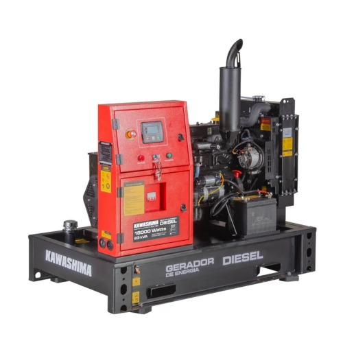 Gerador de energia 23 Kva a diesel partida el�trica trif�sico 220V- DLS 190-T2