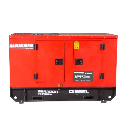 Gerador de energia 33 Kva a diesel cabinado trif�sico 220V- DLS 270-ST2