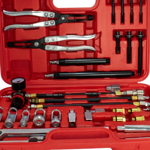 Jogo de ferramentas para remoção e instalação de válvulas Jogo de ferramentas para remoção e instalação de válvulas