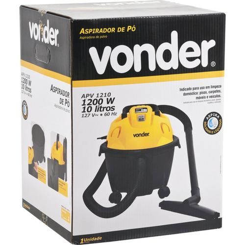 Aspirador de p� e l�quido 1200 watts 10 litros - APV 1210  220V