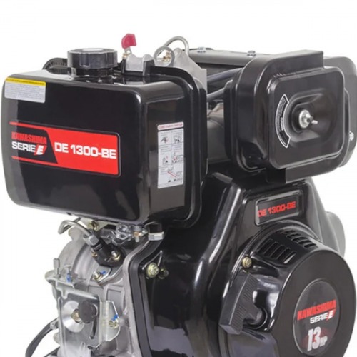 Motor a diesel 13 hp 4 tempos partida el�trico - DE 1300-BE