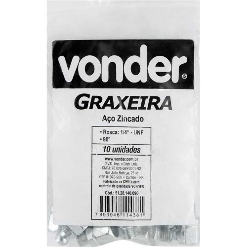 Graxeira curva 1/4 Graxeira curva 1/4