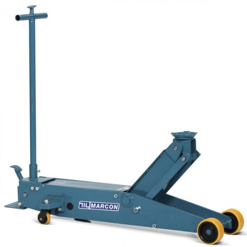 Macaco jacar� longo capacidade de 5 toneladas com roda de poliuretano - MJH-5TP