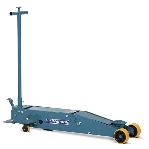 Macaco jacar� longo capacidade de 5 toneladas com roda de poliuretano - MJH-5TP