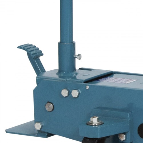 Macaco jacar� longo capacidade de 5 toneladas com roda de poliuretano - MJH-5TP