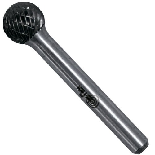 Lima rotativa endurecida esf�rica 20 x 18 mm haste 6 mm - 23.220