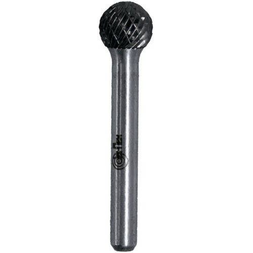 Lima rotativa endurecida esf�rica 12 x 10 mm haste 6 mm - 23.216