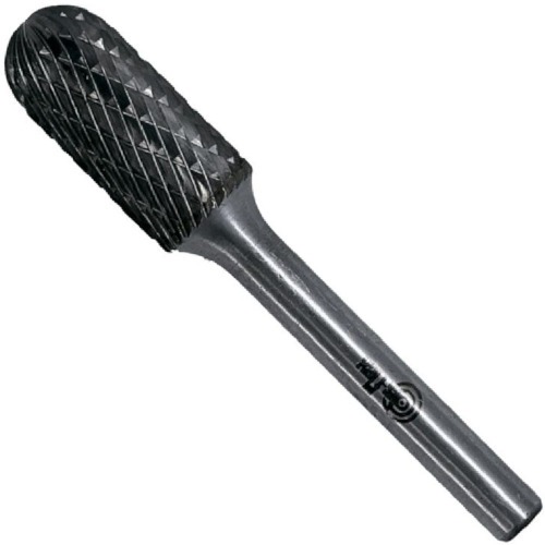 Lima rotativa endurecida cil�ndrica redonda 8 x 20 mm haste 6 mm - 23.206