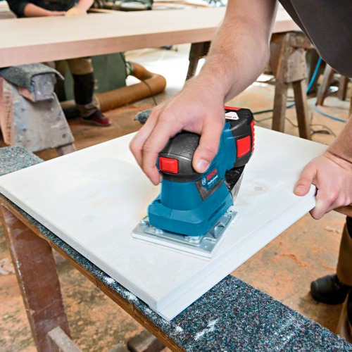 Lixadeira orbital a bateria 18V 113 x 101 mm Sem Bateria - GSS 18V-10