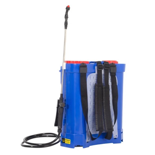 Pulverizador costal agr�cola a bateria 20 litros com 4 bicos - PEG 20  110V/220V