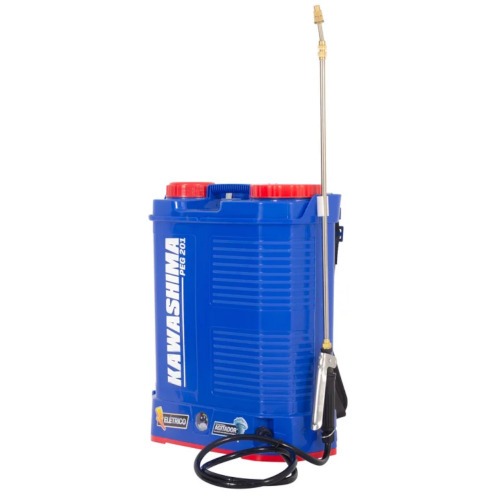 Pulverizador costal agr�cola a bateria 20 litros com 6 bicos - PEG 201  110V/220V