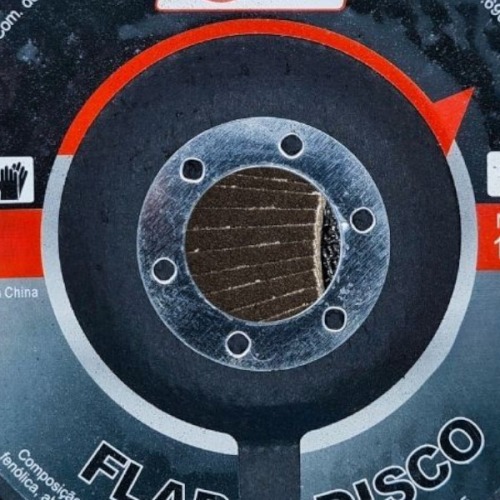 Disco de lixa flap-disc c�nico 4.1/2
