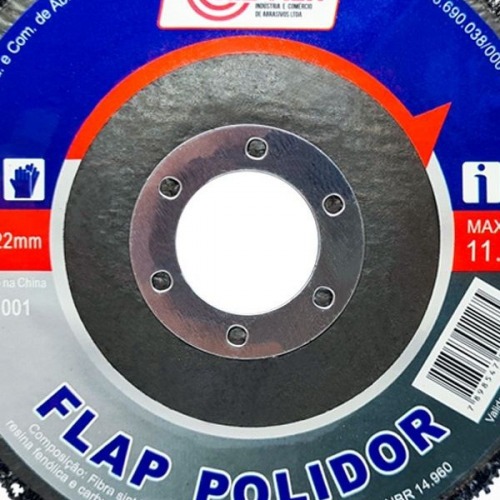 Disco removedor de tintas e ferrugens 115 x 22 mm - 09.001 Disco removedor de tintas e ferrugens 115 x 22 mm - 09.001