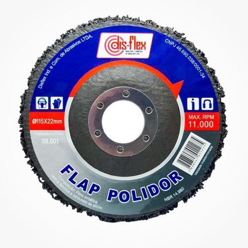 Disco removedor de tintas e ferrugens 115 x 22 mm - 09.001 Disco removedor de tintas e ferrugens 115 x 22 mm - 09.001