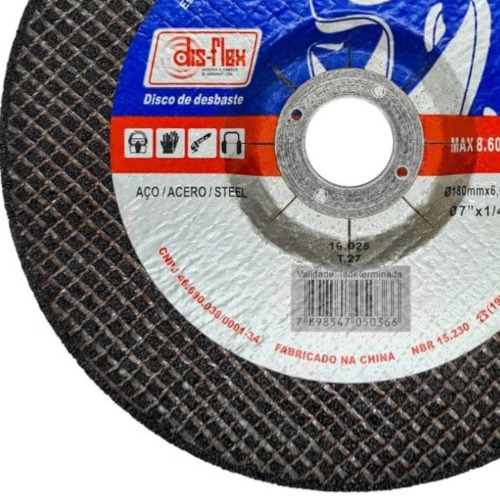 Disco de desbaste para ferro 7 Disco de desbaste para ferro 7