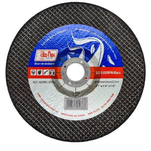 Disco de desbaste para ferro 7 Disco de desbaste para ferro 7