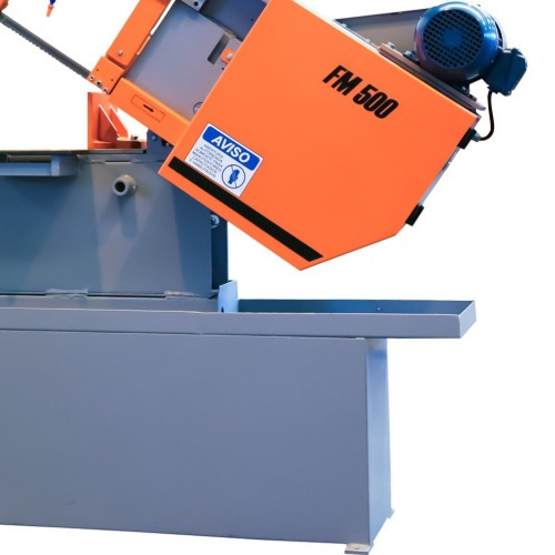 Serra fita horizontal 1 CV 250 mm com cabe�ote e morsa hidr�ulico - FM-500HM