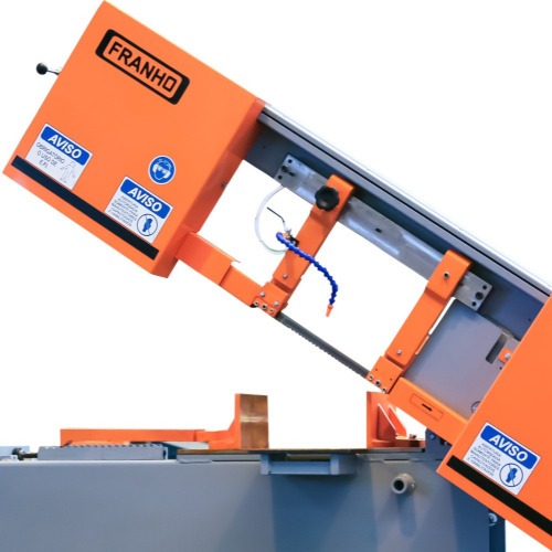 Serra fita horizontal 1 CV 250 mm com cabe�ote e morsa hidr�ulico - FM-500HM
