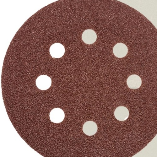 Disco de lixa com pluma 125 mm 8 furos grão 40 com 10 peças - 08.020 Disco de lixa com pluma 125 mm 8 furos grão 40 com 10 peças - 08.020