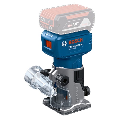 Tupia manual a bateria 18V Brushless Sem Bateria - GLF 18V-8
