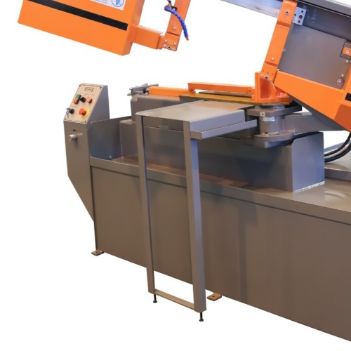 Serra fita horizontal 1,5 CV 250 mm com cabeçote hidráulico trifásica - FMG-500H Serra fita horizontal 1,5 CV 250 mm com cabeçote hidráulico trifásica - FMG-500H