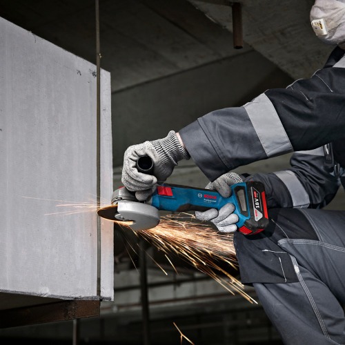 Esmerilhadeira angular a bateria 4.1/2