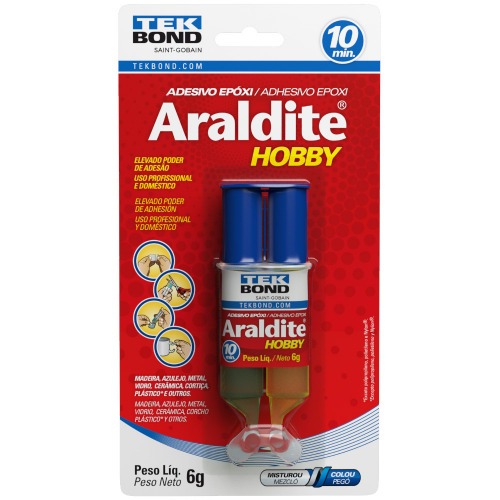 Cola ep�xi Araldite hobby seringa 6 g	