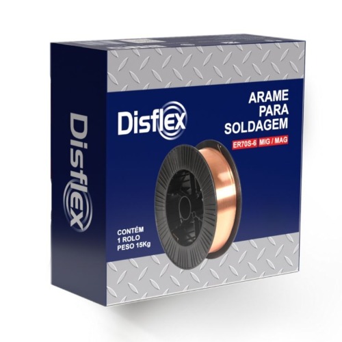 Arame para solda mig 0,8 mm rolo 15 kg - ER70S-6
