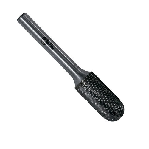 Lima rotativa cil�ndrica redonda corte S 12 x 25 mm haste 6 mm - 23.283