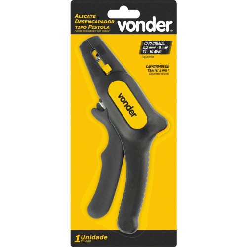 Alicante desencapador de fios 0,2 a 6,0 mm² Alicante desencapador de fios 0,2 a 6,0 mm²