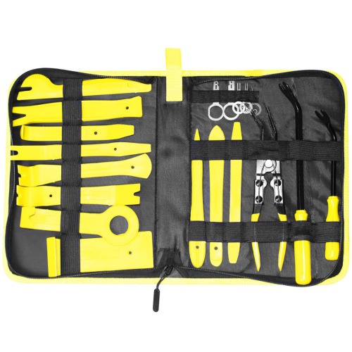 Kit de ferramentas para desmontagem interna automotiva 19 pe�as - 700653