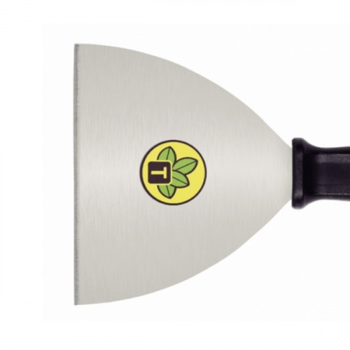 Esp�tula flex�vel met�lica 12 cm com cabo pl�stico