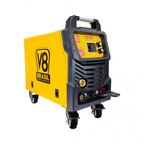 Inversora de solda Multiprocesso 205A para Eletrodo Tig e Mig - 205i 220V Inversora de solda Multiprocesso 205A para Eletrodo Tig e Mig - 205i 220V