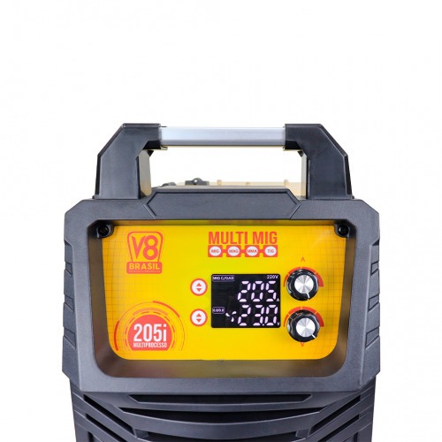 Inversora de solda Multiprocesso 205A para Eletrodo Tig e Mig - 205i 220V Inversora de solda Multiprocesso 205A para Eletrodo Tig e Mig - 205i 220V