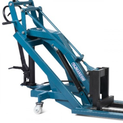 Carro telesc�pico manual com garfos capacidade de 500 Kg - 4414