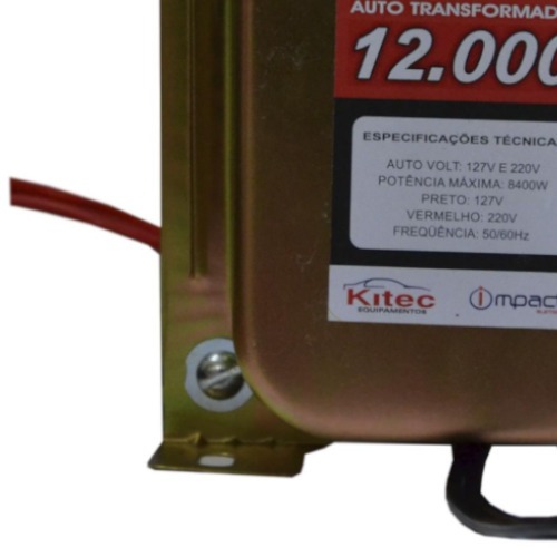 Autotransformador de voltagem para pot�ncia 12.000 VA - 12000VAT  110V/220V