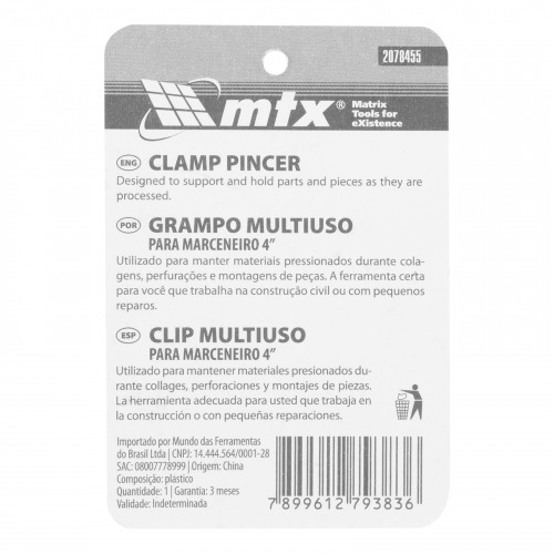 Grampo multiuso para marcenaria 4