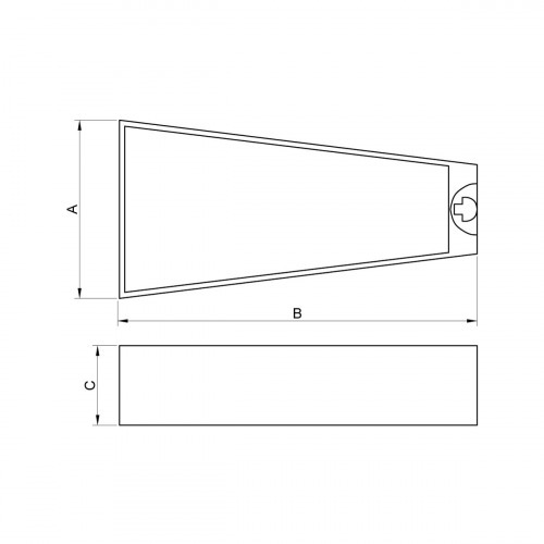 Jogo de chave combinadas 6 a 22 mm  10 pe�as em a�o cromo van�dio
